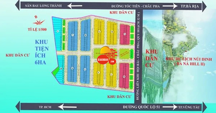 Đất nền Phú Mỹ New City Bà Rịa – Vũng Tàu