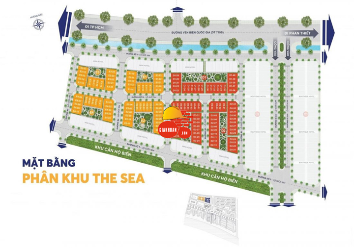 Phân khu The Sea – Thanh Long Bay Bình Thuận