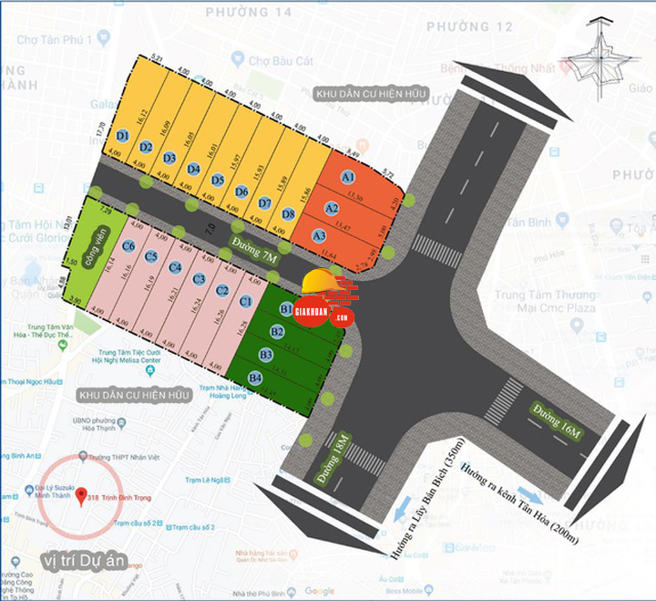 Nhà ở thương mại Ruby Boutique Residence Tân Phú