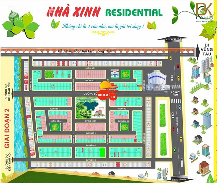 Nhà Xinh Residential: Dự án khu dân cư tại huyện Bình Chánh TPHCM