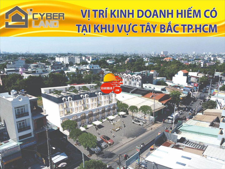 Cyber Golden: Dự án nhà phố tại Hà Huy Giáp. Thạnh Lộc, Quận 12