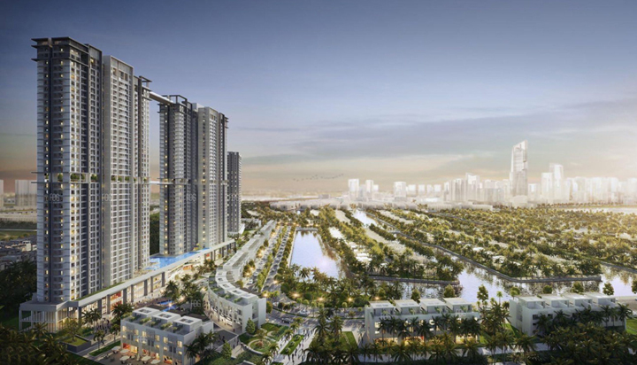 Khu căn hộ vịnh đảo Sky Oasis Residences - Tập đoàn Hòa Bình