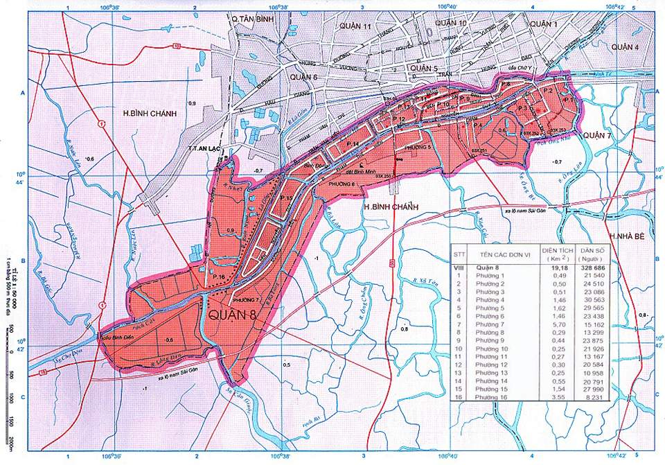 Tham khảo giá nhà đất, căn hộ tại Quận 8, TPHCM - Tháng 08/2020